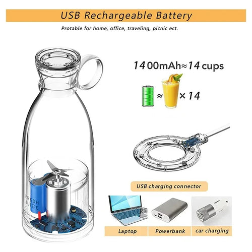Portable Electric Smoothie Blender